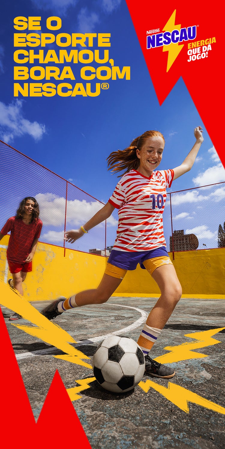 Campanha NESCAU®, energia que dá jogo!