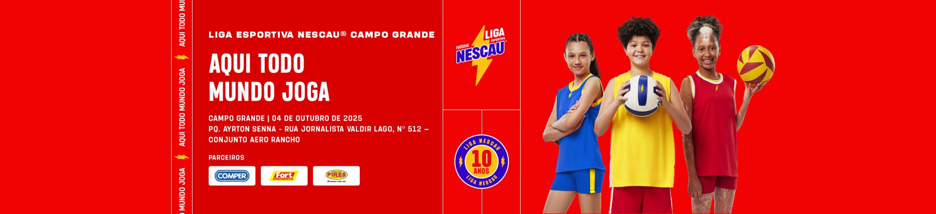 Liga Esportiva Nescau Etapa Campo Grande 2025