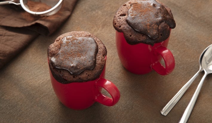 Imagem da receita Receita Bolo de Chocolate na caneca feita com NESCAU® Extra Cacau