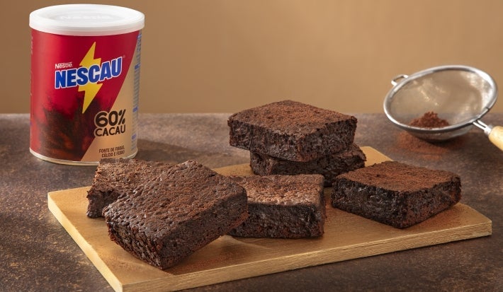Imagem da receita Receita Brownie feito com NESCAU® Extra Cacau