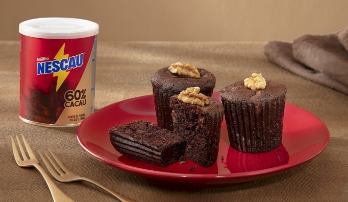 Imagem da receita Receita de Muffin de NESCAU Extra Cacau