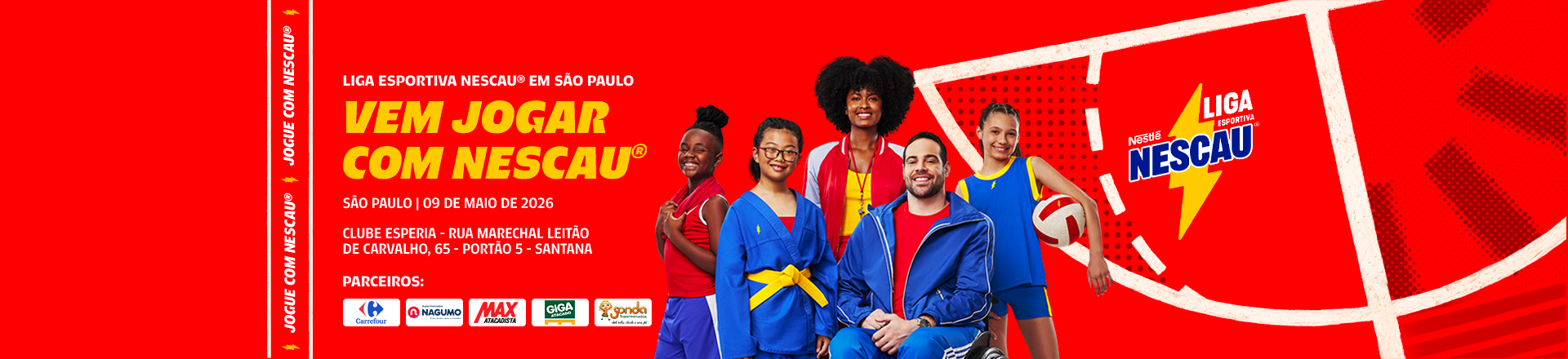 Liga Esportiva NESCAU® em São Paulo