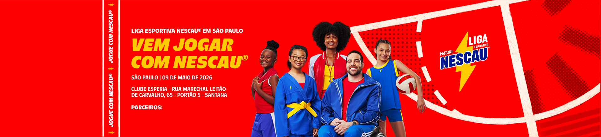 Liga Esportiva NESCAU® em São Paulo